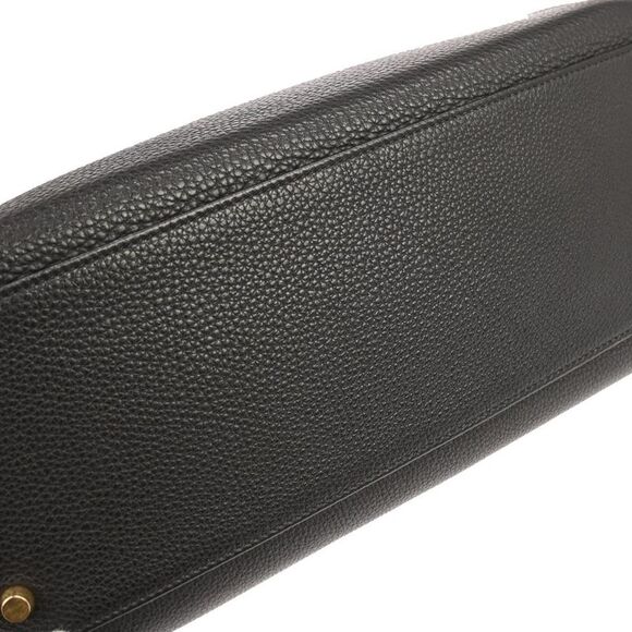 Hermes Kelly Handbag Black Togo With Gold Hardware Black Leather Handbag - Picture 10 of 10